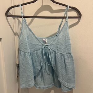 urban outfitters tie front tank